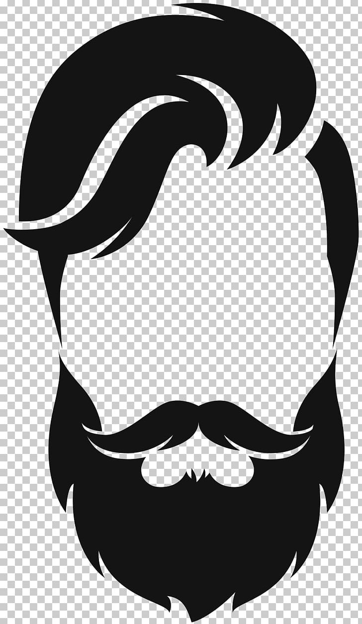 Silhouette Beard Moustache PNG, Clipart, Animals, Artwork, Beard, Black, Black And White Free PNG Download