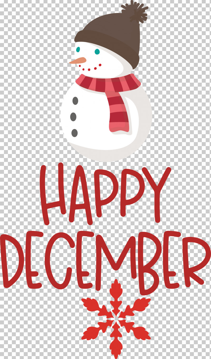 Happy December December PNG, Clipart, Christmas Day, Christmas Ornament, Christmas Ornament M, Christmas Tree, December Free PNG Download