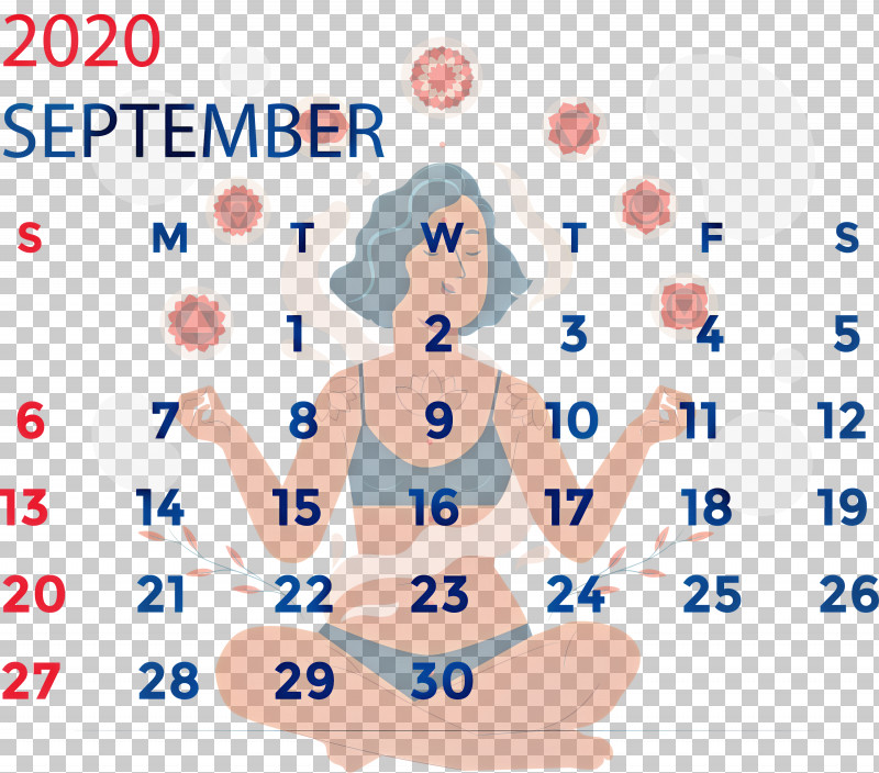 September 2020 Calendar September 2020 Printable Calendar PNG, Clipart, Business, Calendar System, Cartoon, Communication, Line Art Free PNG Download