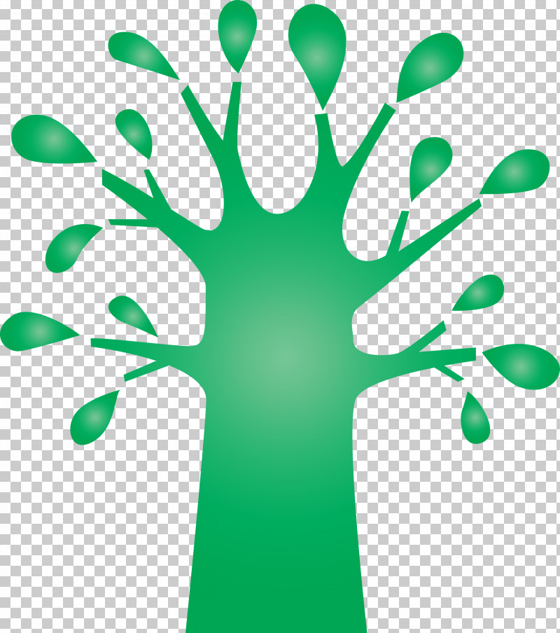 Green Leaf Line Tree Plant PNG, Clipart, Abstract Tree, Cartoon Tree, Green, Leaf, Line Free PNG Download