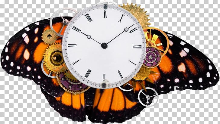 Clock PNG, Clipart, Alarm Clock, Beautiful, Beautiful Clock, Brush Footed Butterfly, Butterfly Free PNG Download