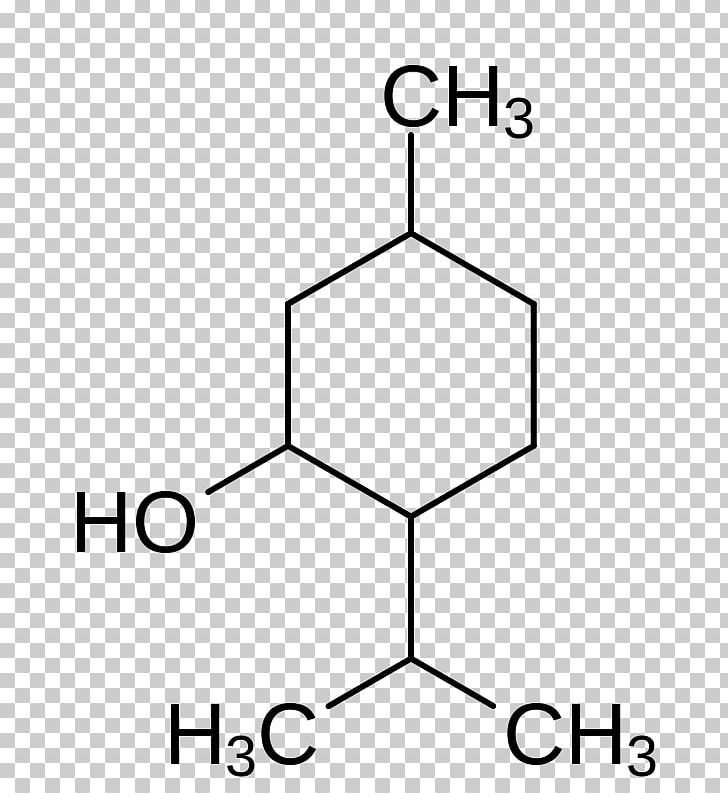 Menthol Thujone Limonene Monoterpene Koningic Acid PNG, Clipart, Alcohol, Angle, Area, Black And White, Camphor Free PNG Download