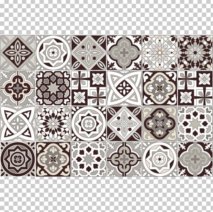 Cement Tile Carrelage Sticker Wall PNG, Clipart, Area, Azulejo, Bathroom, Black And White, Carrelage Free PNG Download