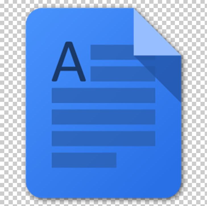 Google Docs Microsoft Word Document File Format Android PNG, Clipart, Android, Angle, Apk, Blue, Brand Free PNG Download