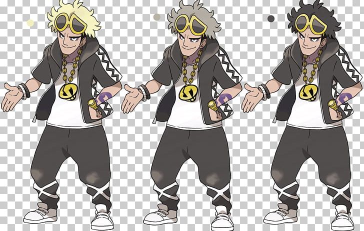 Pokémon Sun And Moon Pokémon Ultra Sun And Ultra Moon Pokémon X And Y Human Hair Color PNG, Clipart, Black Hair, Canities, Clothing, Color, Costume Free PNG Download
