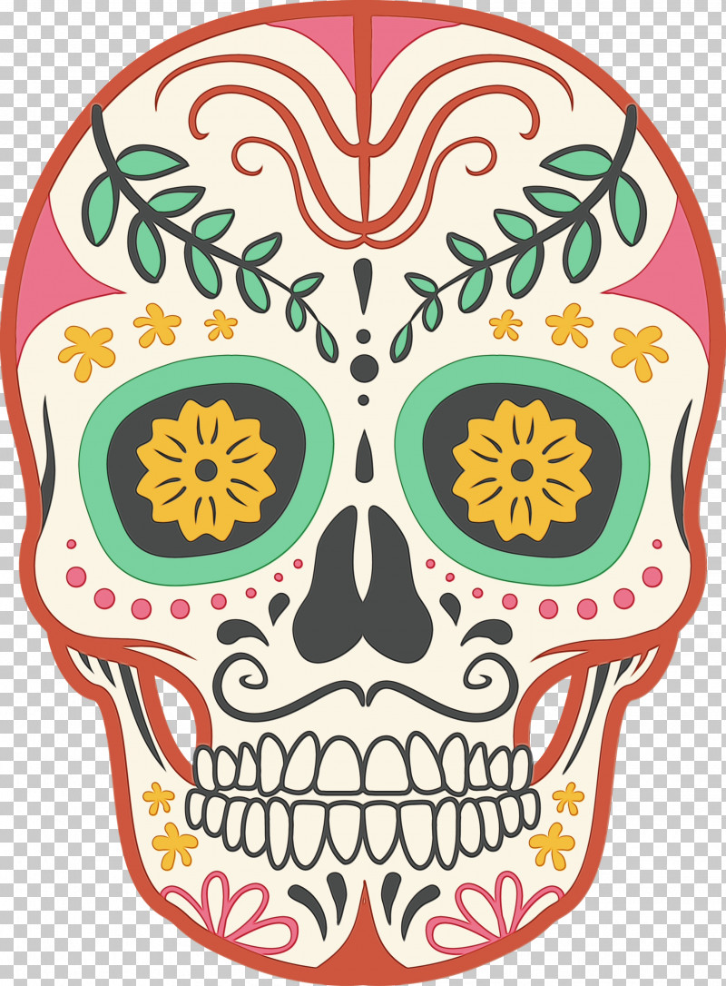 Skull Art PNG, Clipart, Artist, Calaca, Calavera, Day Of The Dead, Drawing Free PNG Download