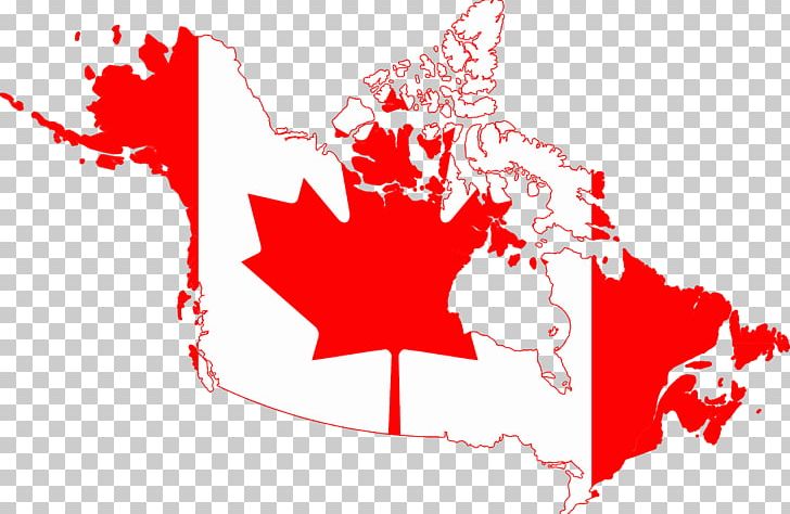 Flag Of Canada United States Map PNG, Clipart, Area, Canada, Flag, Flag Of Canada, Flag Of The United States Free PNG Download