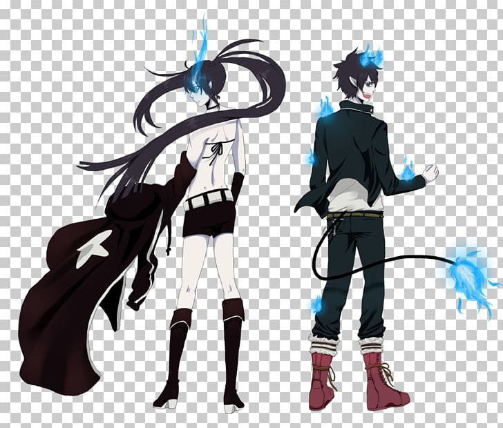 Rin Okumura Black Rock Shooter Blue Exorcist YouTube PNG, Clipart, Action Figure, Anime, Anime Music Video, Black Rock Shooter, Blue Exorcist Free PNG Download