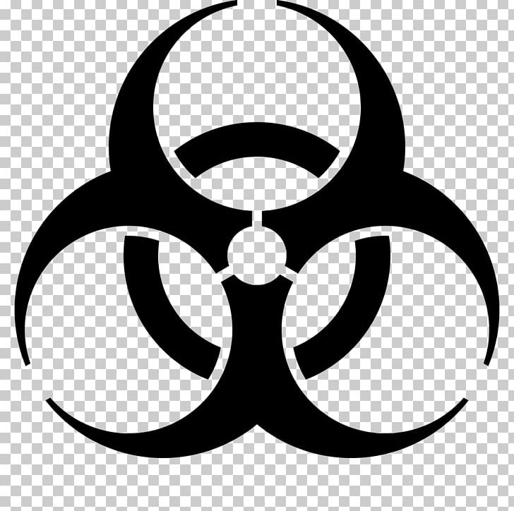 Biological Hazard Symbol Biological Warfare PNG, Clipart, Artwork, Biological Hazard, Biological Warfare, Biology, Black And White Free PNG Download