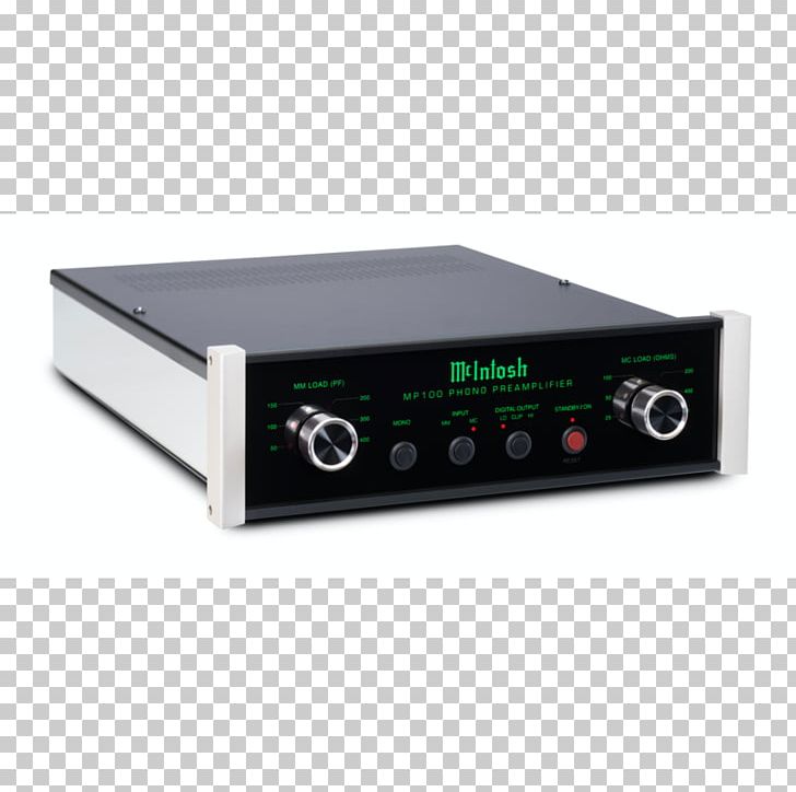 Electronics Preamplifier McIntosh Laboratory McIntosh MP100 Dedicated Phono Preamp PNG, Clipart, Amplifier, Aud, Audio Equipment, Audiophile, Audio Receiver Free PNG Download