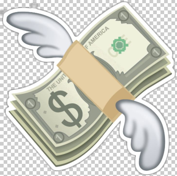 Emoji Flying Cash Money Bag Sticker PNG, Clipart, Bank, Banknote, Cash, Cash Money, Drawing Free PNG Download