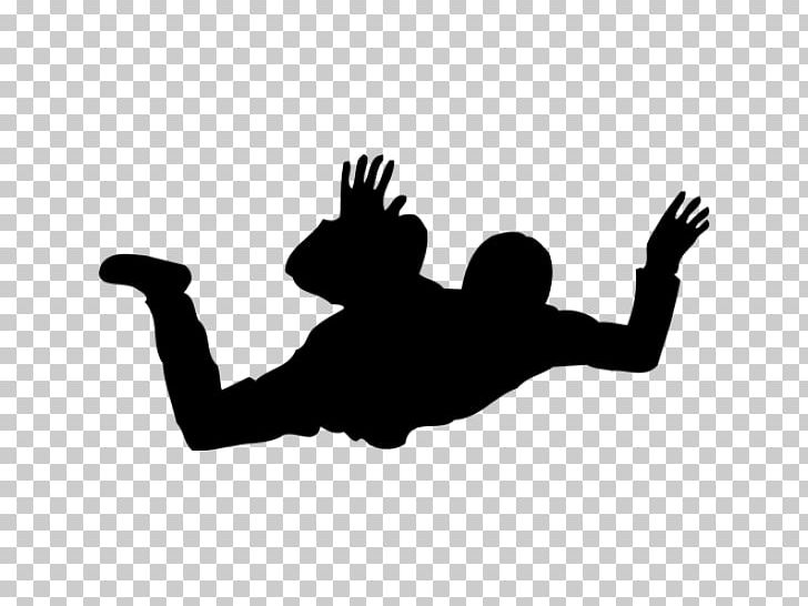 Parachuting Silhouette Parachute Extreme Sport PNG, Clipart, Animals, Arm, Base Jumping, Black, Black And White Free PNG Download