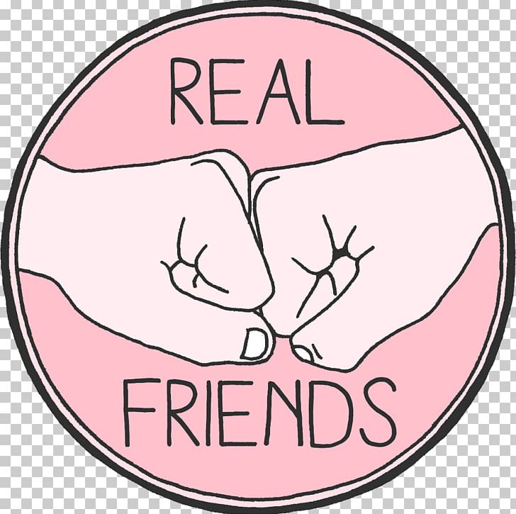 Real Friends Logo Pop Punk PNG, Clipart, Area, Art, Circle, Friendship, Line Free PNG Download