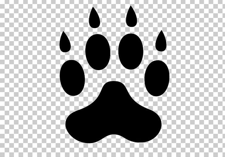 Dog Paw Claw PNG, Clipart, Animals, Black, Black And White, Cat, Circle Free PNG Download