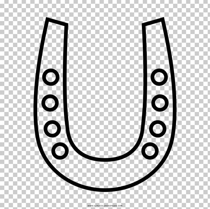 Horseshoe Drawing PNG, Clipart, Black And White, Circle, Coloring Book, Craft Magnets, Drawing Free PNG Download