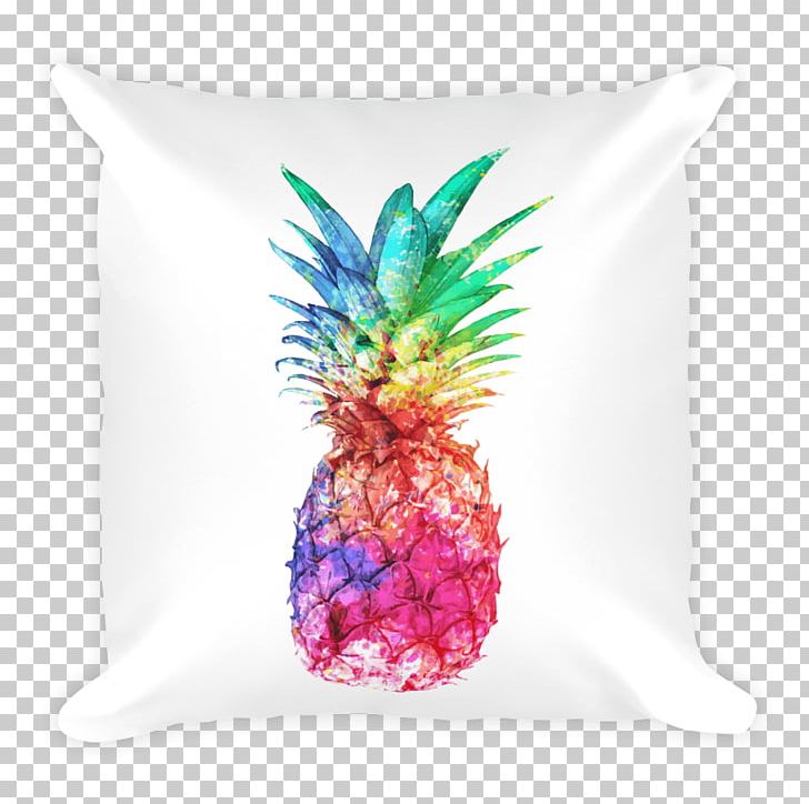 Towel Throw Pillows Pineapple Cushion PNG, Clipart, Blanket, Cotton, Cushion, Feather, Fruit Free PNG Download