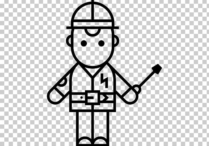 Computer Icons PNG, Clipart, Area, Black And White, Computer Icons, Electrician, Electricity Free PNG Download