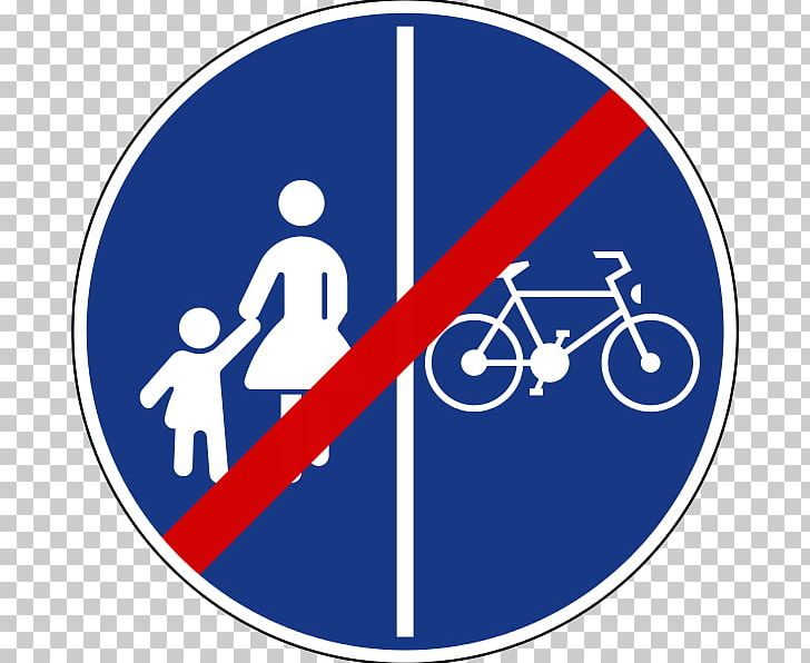 Shared Use Path Lane Bicycle Traffic Sign Road PNG, Clipart, Angle, Area, Bicycle, Bike Lane, Blue Free PNG Download