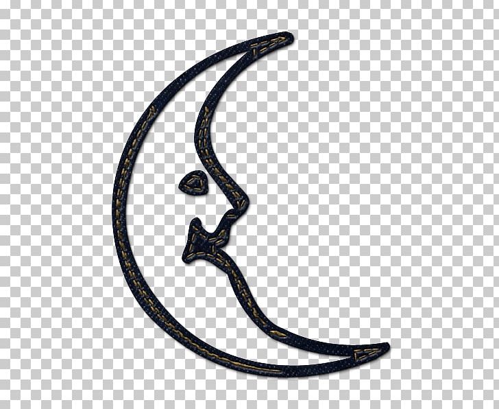 moon clipart outline of a person