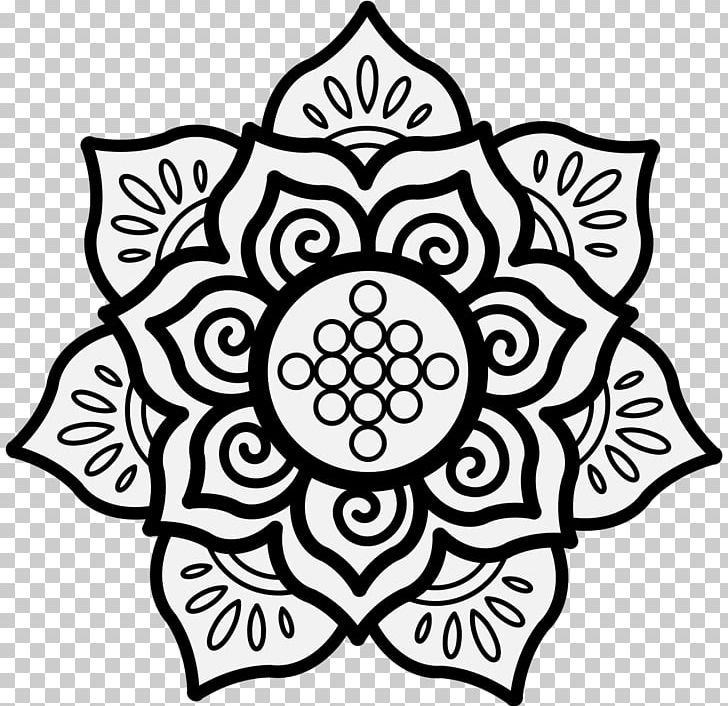 Nelumbo Nucifera Hindu Art Symbol Drawing PNG, Clipart, Area, Art, Black, Black And White, Circle Free PNG Download
