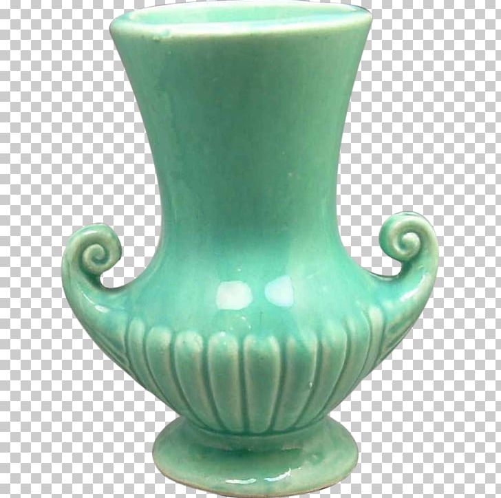 Vase Pottery Ceramic Turquoise PNG, Clipart, Artifact, Ceramic, Flowers, Handle, Mccoy Free PNG Download