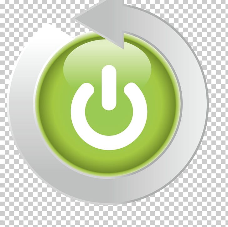 Switch Push-button Icon PNG, Clipart, Arrow, Arrows, Background Green, Button, Buttons Free PNG Download