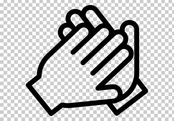 Clapping Computer Icons Applause PNG, Clipart, Angle, Applause, Area, Black, Black And White Free PNG Download