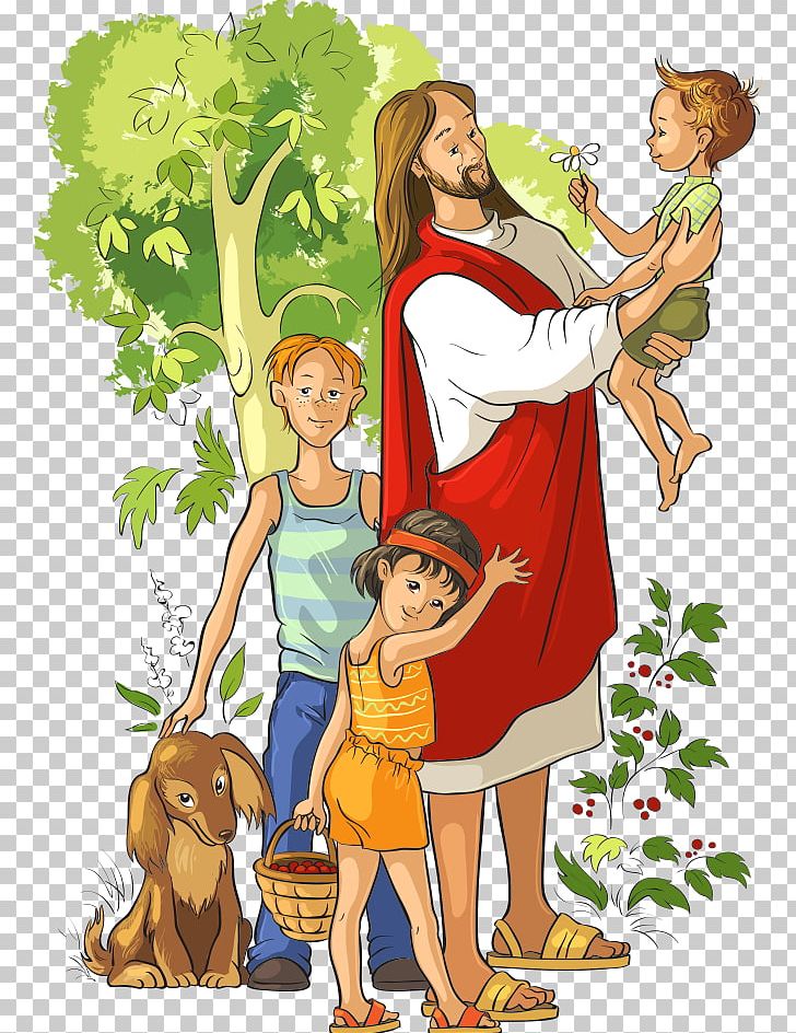 They Met Jesus: A Childs Life Of Christ Child Jesus Illustration PNG ...