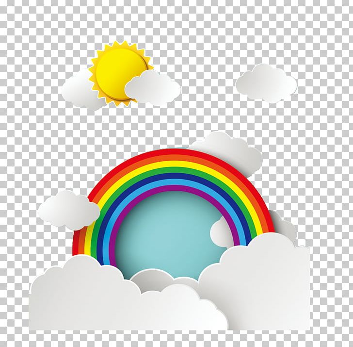 Rainbow Sky Web Banner Color PNG, Clipart, Advertising, Baiyun, Balloon Cartoon, Banner, Cartoon Alien Free PNG Download