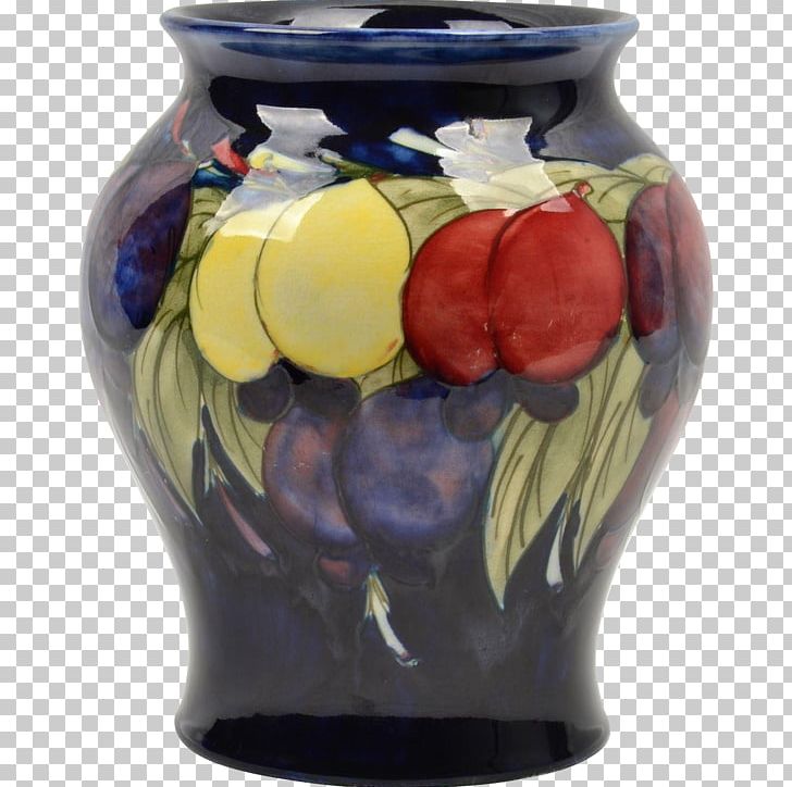 Vase Moorcroft Pottery Ceramic Porcelain Png Clipart Artifact