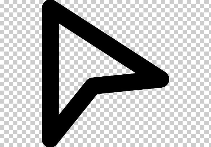 Computer Mouse Pointer Cursor Computer Icons Arrow PNG, Clipart, Angle, Arrow, Black And White, Computer, Computer Icons Free PNG Download