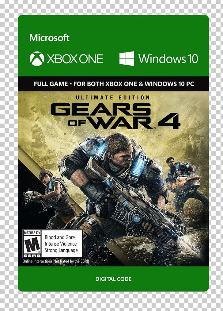 Gears Of War 4 Gears Of War: Ultimate Edition Xbox One Video Game PNG, Clipart, Coalition, Computer Software, Gear, Gears Of War, Gears Of War 4 Free PNG Download