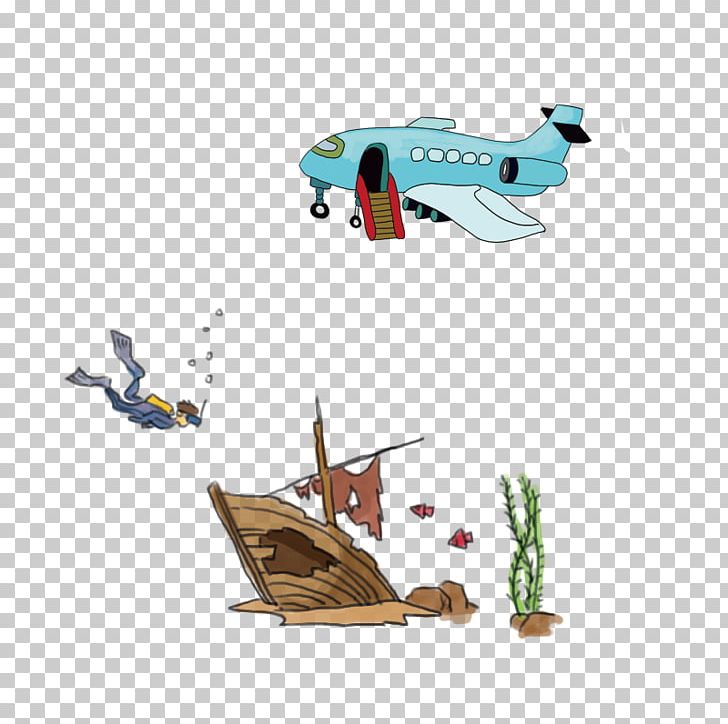 Airplane Beach Illustration PNG, Clipart, Aircraft, Airplane, Animals, Beach, Beach Beauty Free PNG Download