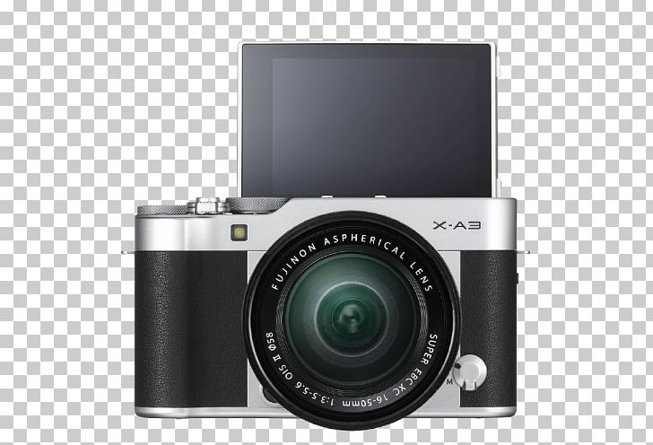 Fujifilm X-A2 Fujifilm X-A10 Mirrorless Interchangeable-lens Camera Fujifilm X-A3 Mirrorless Digital Camera With XC 16-50mm F/3.5-5.6 OIS Lens (Pink PNG, Clipart, Camera, Camera , Camera Lens, Cameras Optics, Canon Ef 50mm Lens Free PNG Download