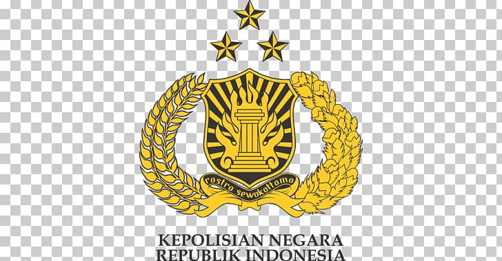 Indonesian National Police Army Officer PNG, Clipart, Army Officer, Badge, Brand, Cdr, Crest Free PNG Download