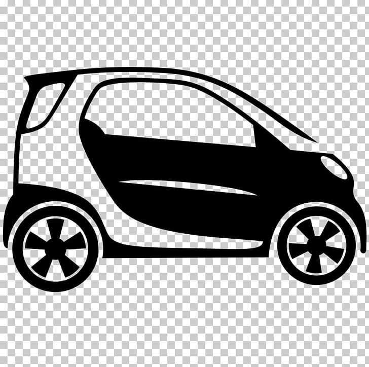 Car Smart Fortwo Smart Forfour Vehicle PNG, Clipart, Automotive Design, Automotive Exterior, Black And White, Brand, Business Free PNG Download