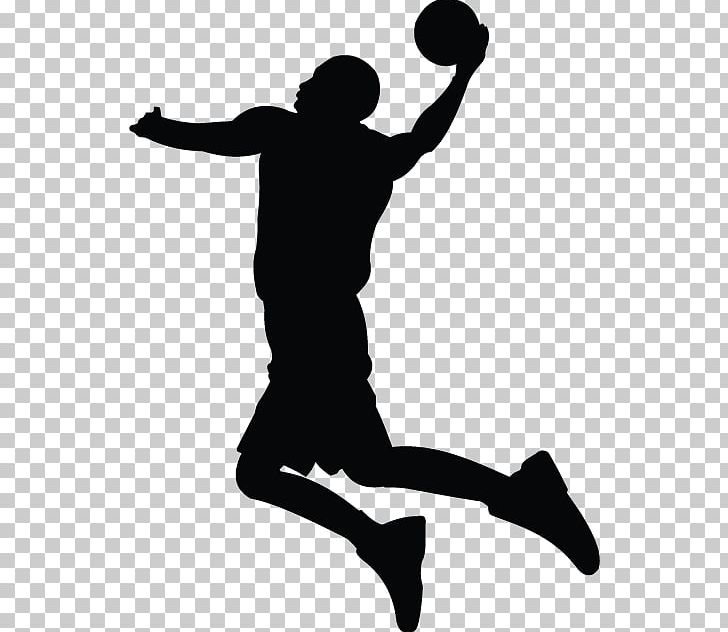 Basketball Slam Dunk PNG, Clipart, Arm, Athlete, Ball, Basketball, Black And White Free PNG Download