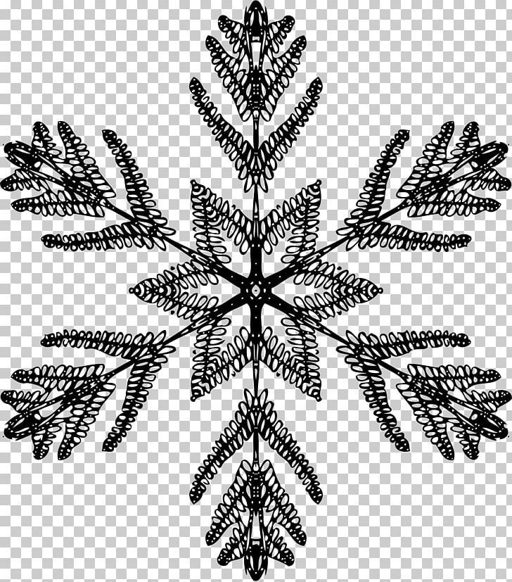 Black And White Snowflake Crystallization Symmetry PNG, Clipart, Black And White, Crystal, Crystallization, Download, Ice Free PNG Download