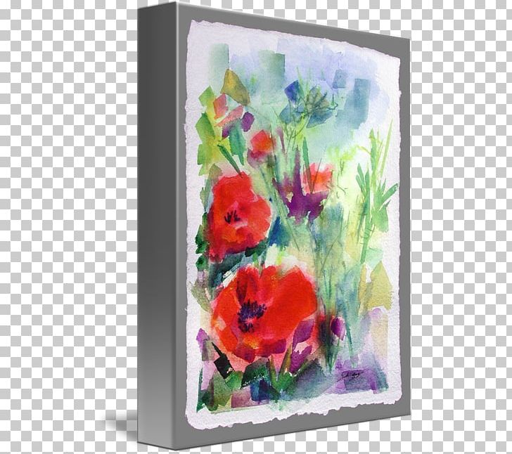 Floral Design Watercolor Painting Poppy Art PNG, Clipart, Art, Artwork, Canvas, Floral Design, Floristry Free PNG Download