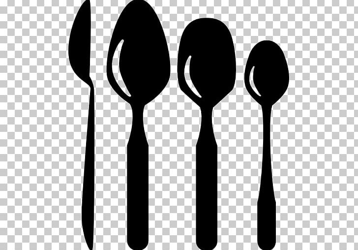 Spoon Kitchen Utensil Knife Fork Tool PNG, Clipart, Black And White, Computer Icons, Cutlery, Encapsulated Postscript, Food Scoops Free PNG Download