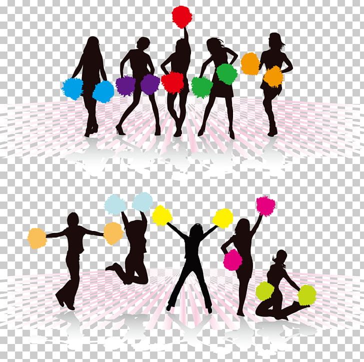 Cheerleading Cartoon Pom-pom PNG, Clipart, Border Sketch, Character, Cheerleader, Coffee Sketch, Collaboration Free PNG Download
