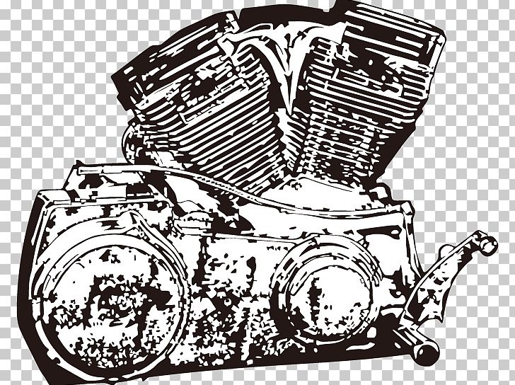 Motorcycle Motor Vehicle Car PNG, Clipart, Adobe Illustrator, Black, Car, Cartoon Motorcycle, Encapsulated Postscript Free PNG Download