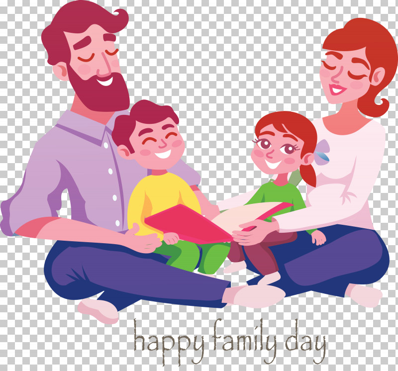 Family Day PNG, Clipart, Cartoon, Conversation, Family, Family Day, Fun Free PNG Download