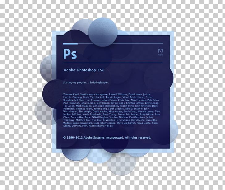Adobe Photoshop Splash Screen Photoshop CS6: Paso A Paso / Learn Step By Step Adobe Systems Computer Software PNG, Clipart, Adobe, Adobe Creative Cloud, Adobe Creative Suite, Adobe Photoshop Elements, Adobe Systems Free PNG Download