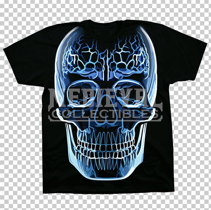 Long-sleeved T-shirt Long-sleeved T-shirt Skull Calavera PNG, Clipart, Blue, Bone, Brand, Calavera, Clothing Free PNG Download