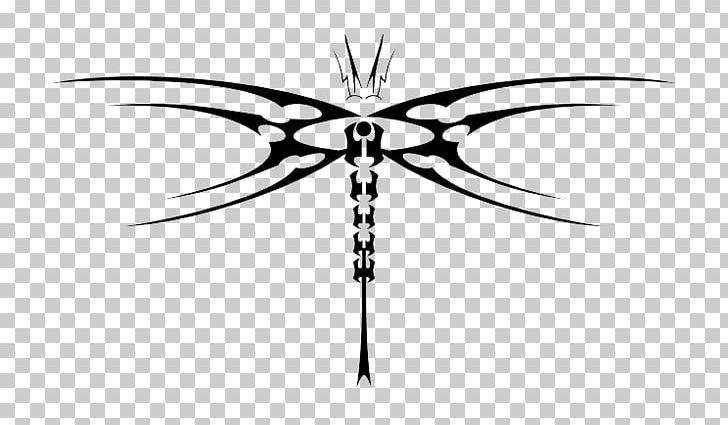Tattoo Tribe Dragonfly PNG, Clipart, Animal, Art, Artwork, Black And White, Drawing Free PNG Download