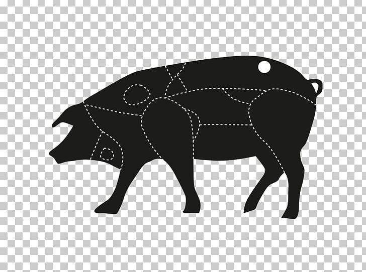Black Iberian Pig Spanish Cuisine Ham Pork Meat PNG, Clipart, Black, Black And White, Black Iberian Pig, Domestic Pig, Erector Spinae Muscles Free PNG Download