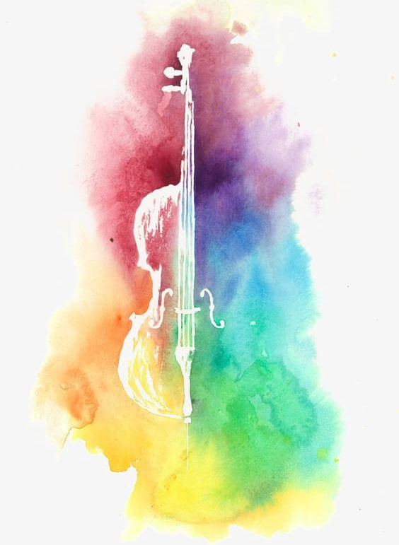 Drawing Violin PNG, Clipart, Aquarene, Color, Color Drawing, Creative, Creative Guitar Free PNG Download