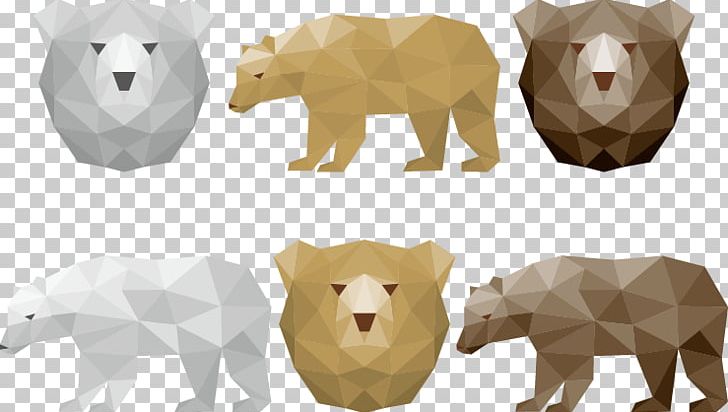 Polar Bear Brown Bear Geometry PNG, Clipart, Animals, Bear, Bears, Bear Vector, Carnivoran Free PNG Download