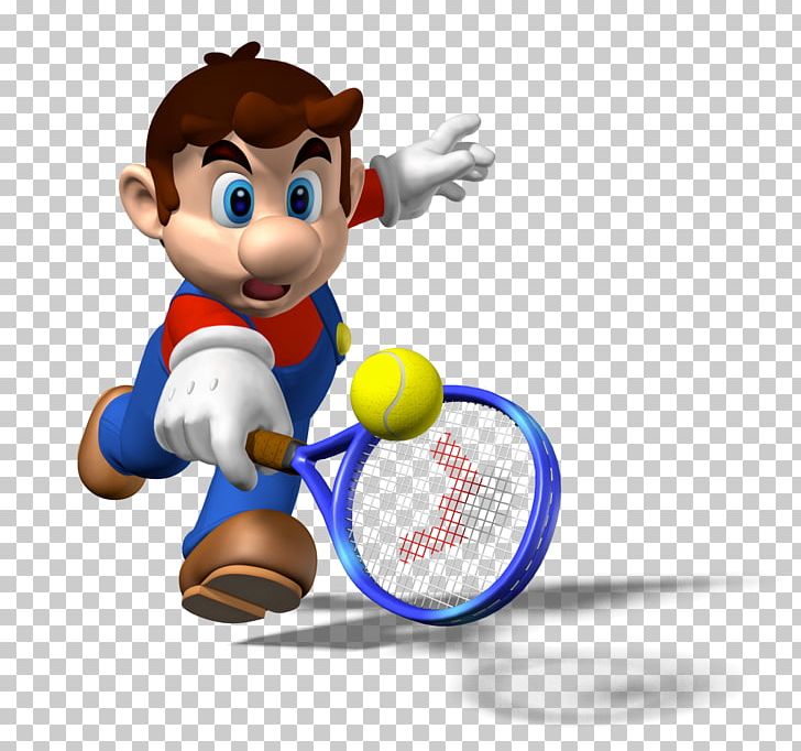 Super Mario Bros. Mario Power Tennis Mario Tennis: Power Tour Mario Tennis Open PNG, Clipart, Ball, Cartoon, Computer Wallpaper, Fictional Character, Football Free PNG Download